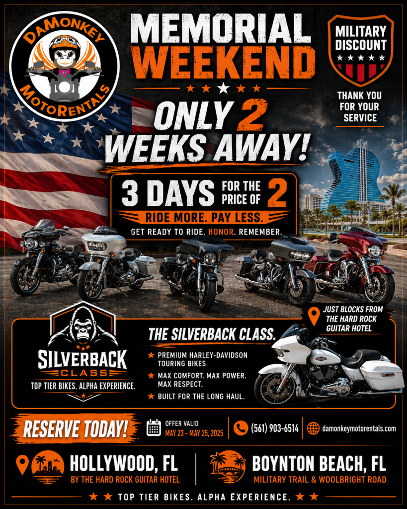 DaMonkey MotoRentals, Inc.