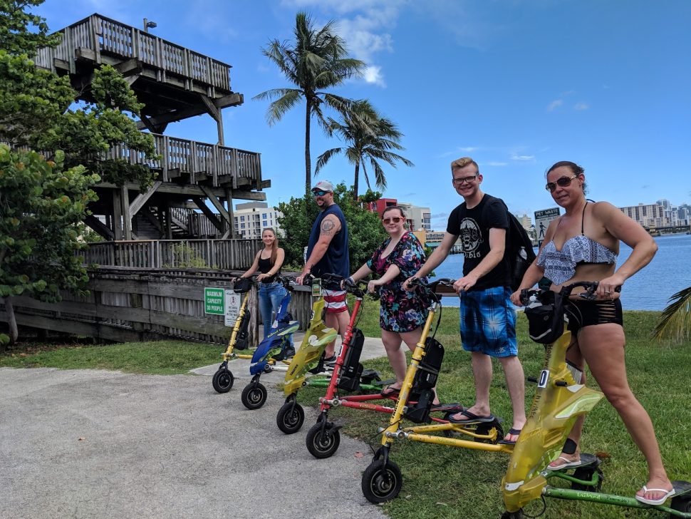 Hollywood Beach Trikke